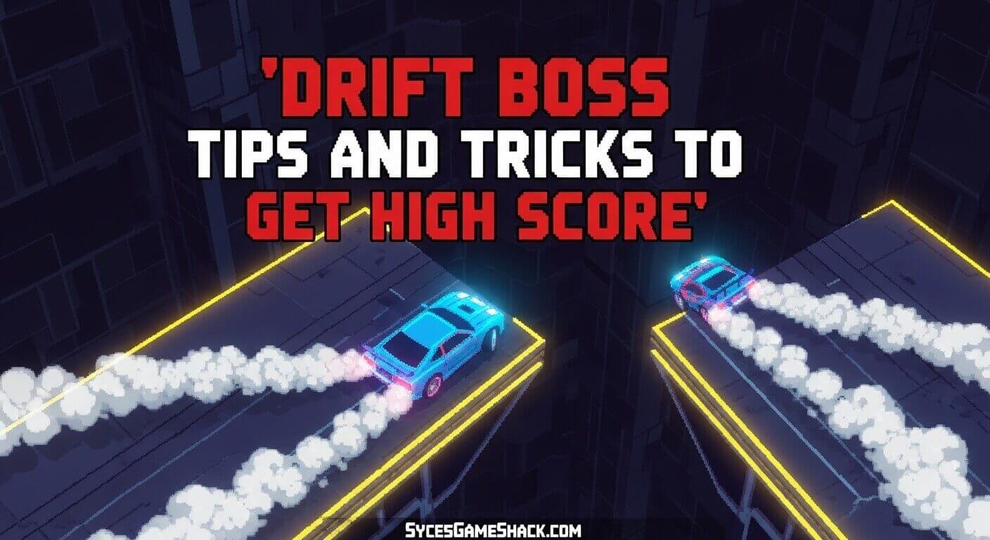 Drift Boss Tips and Tricks to Get High Score