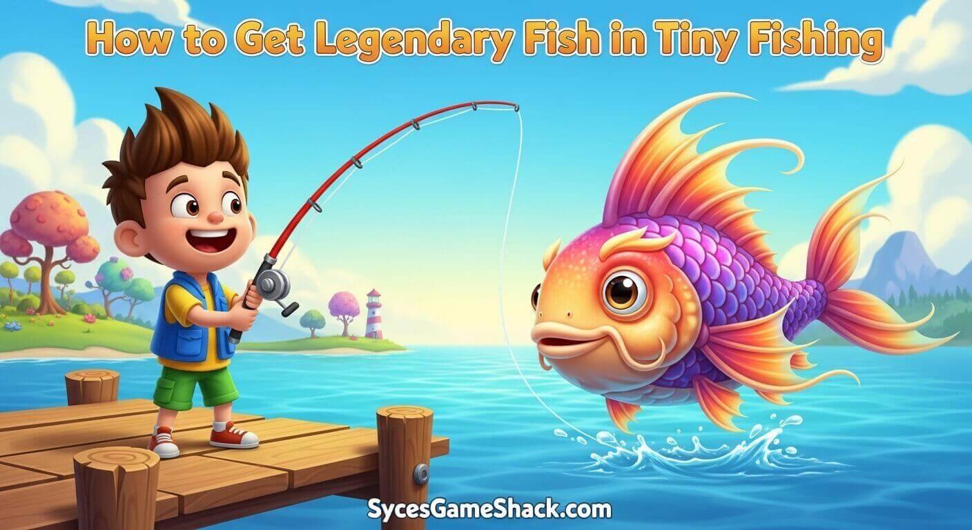 How to Get Legendary Fish in Tiny Fishing