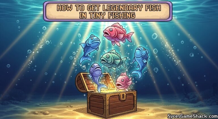 How to Get Legendary Fish in Tiny Fishing