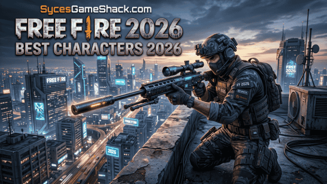 Free Fire Best Characters 2026