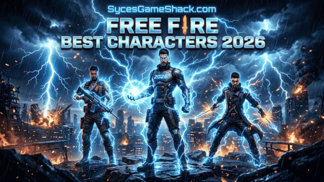 Free Fire Best Characters 2026