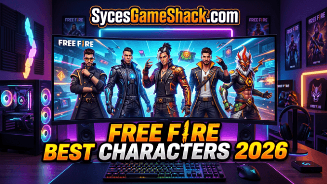Free Fire Best Characters 2026
