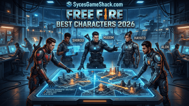 Free Fire Best Characters 2026