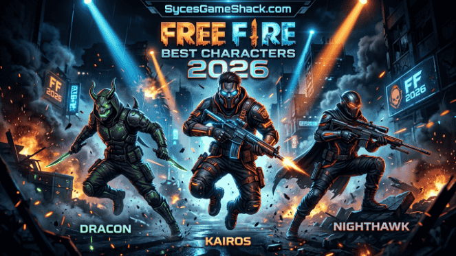 Free Fire Best Characters 2026