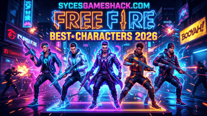 Free Fire Best Characters 2026