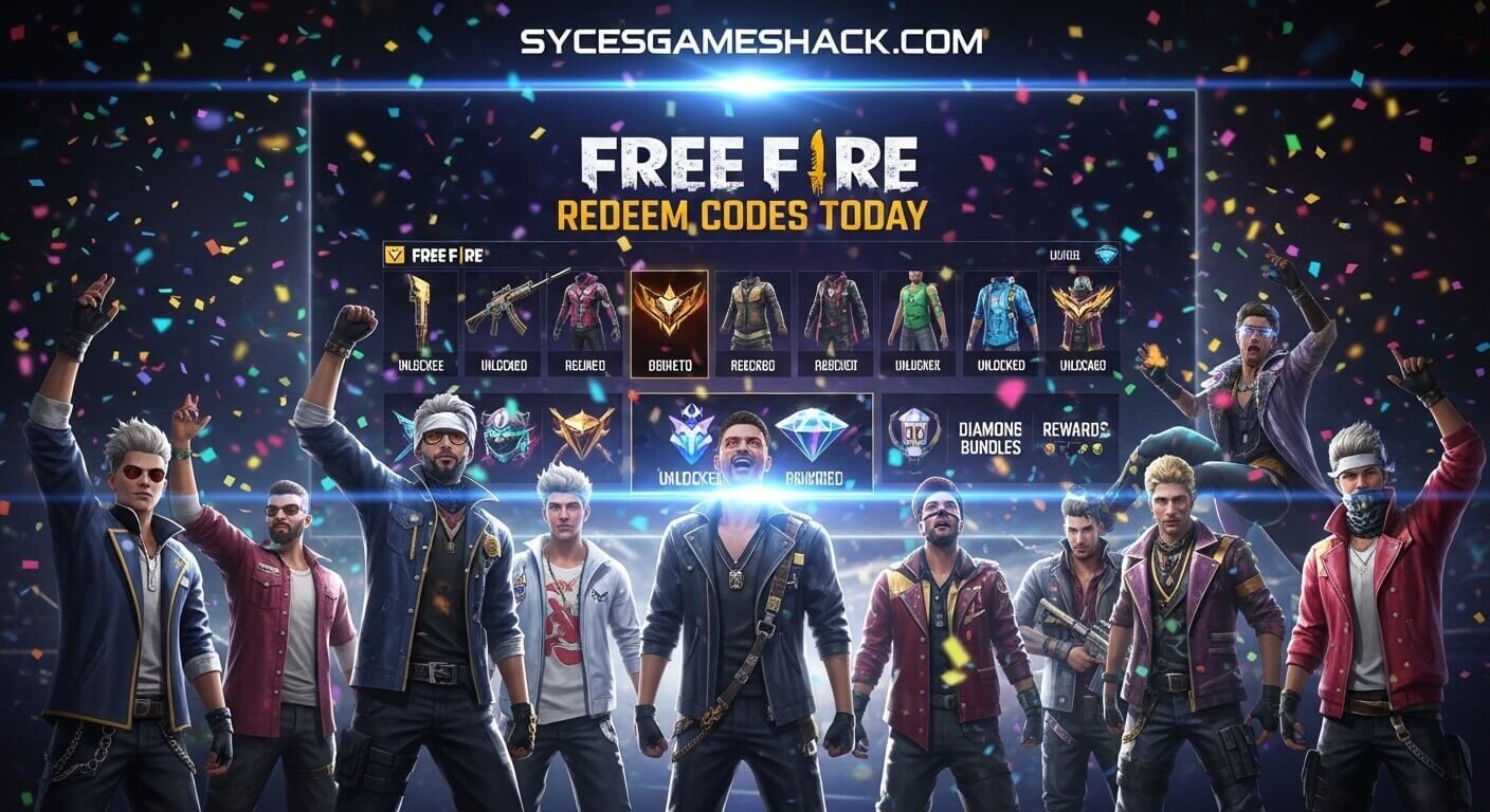 Free Fire Redeem Codes Today