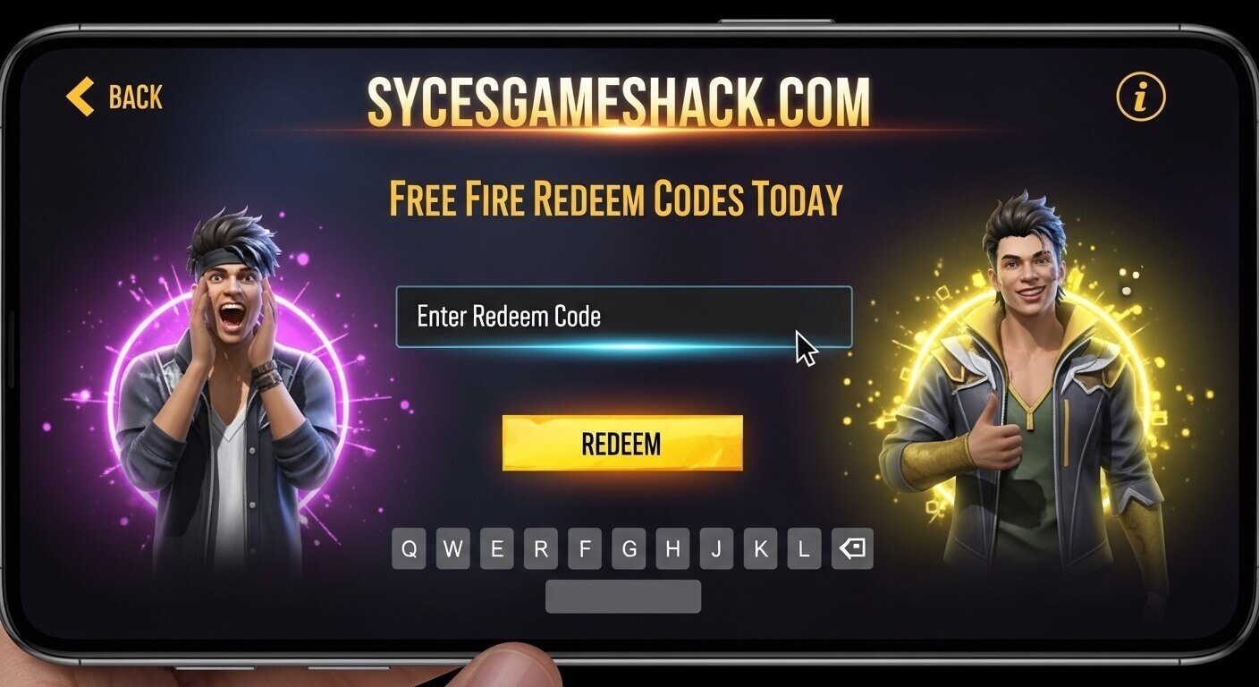 Free Fire Redeem Codes Today
