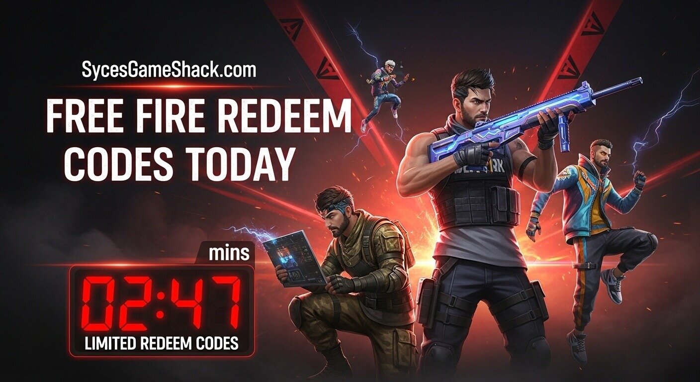 Free Fire Redeem Codes Today