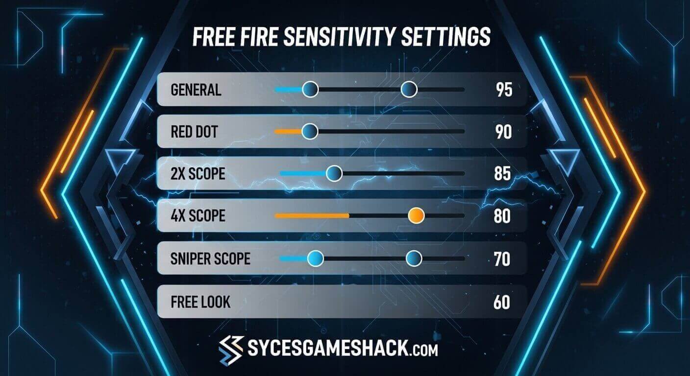 Free Fire Sensitivity Settings for Headshot