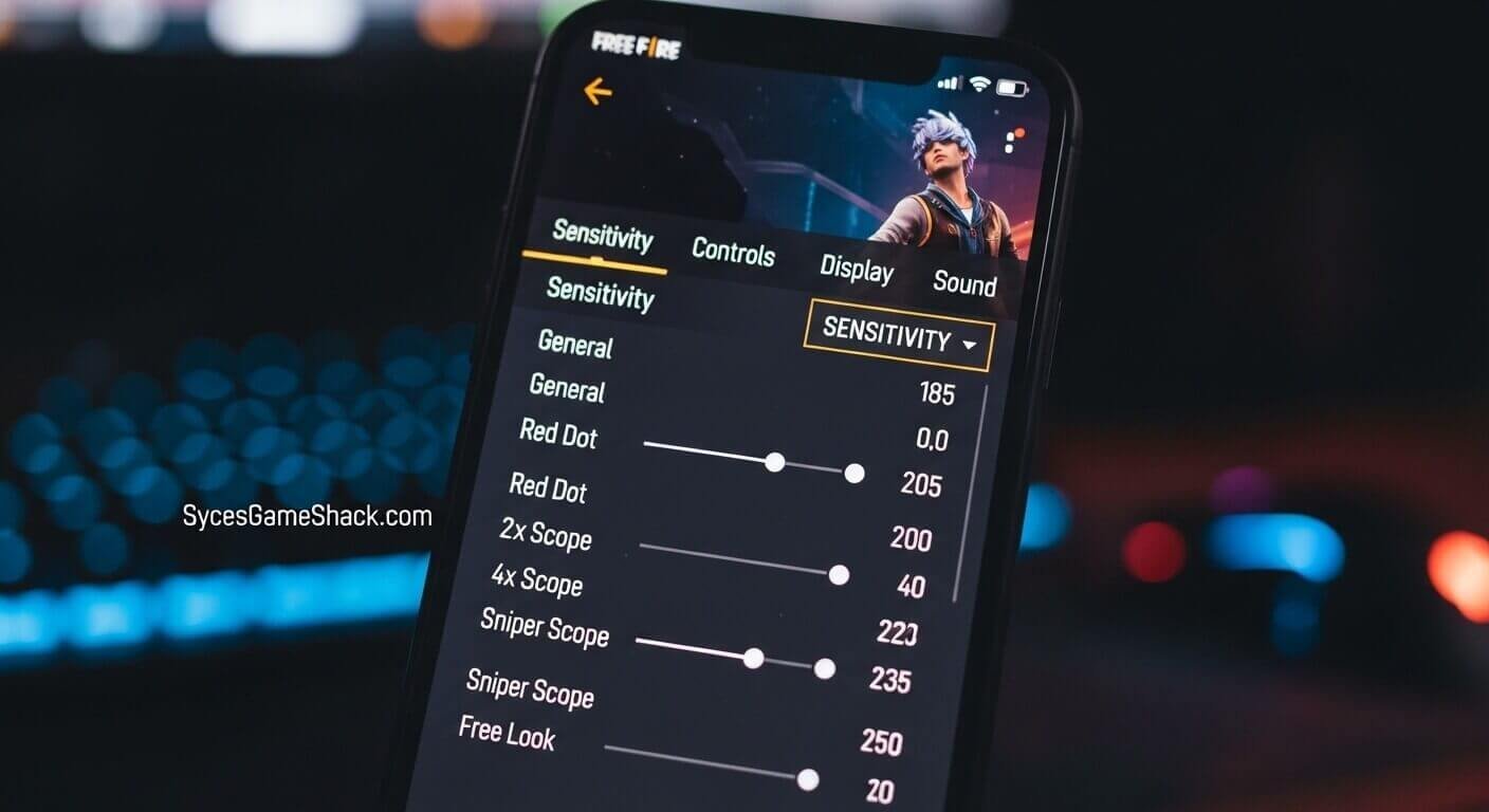 Free Fire Sensitivity Settings for Headshot
