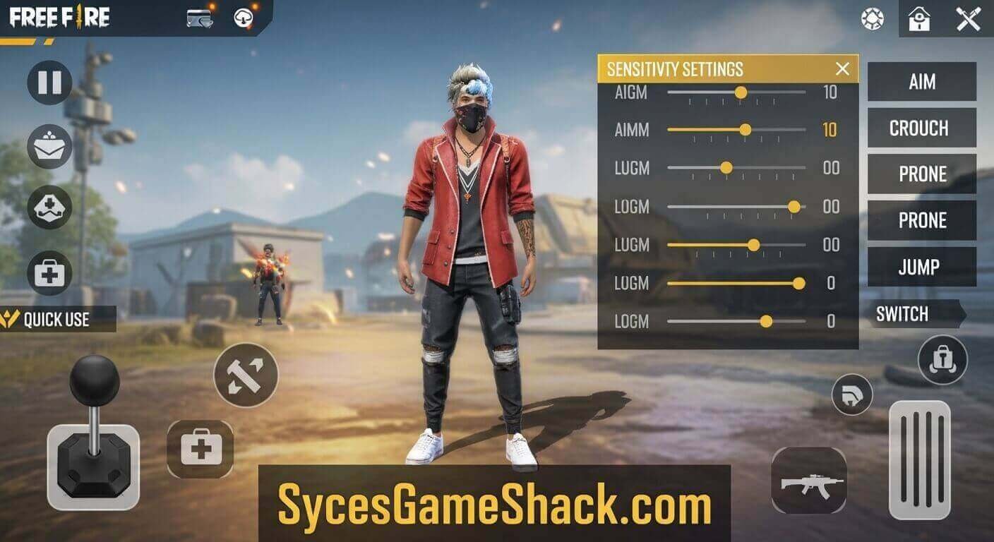 Free Fire Sensitivity Settings for Headshot