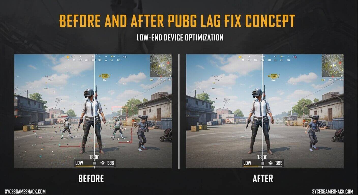 PUBG Mobile Best Settings for Low-End Device