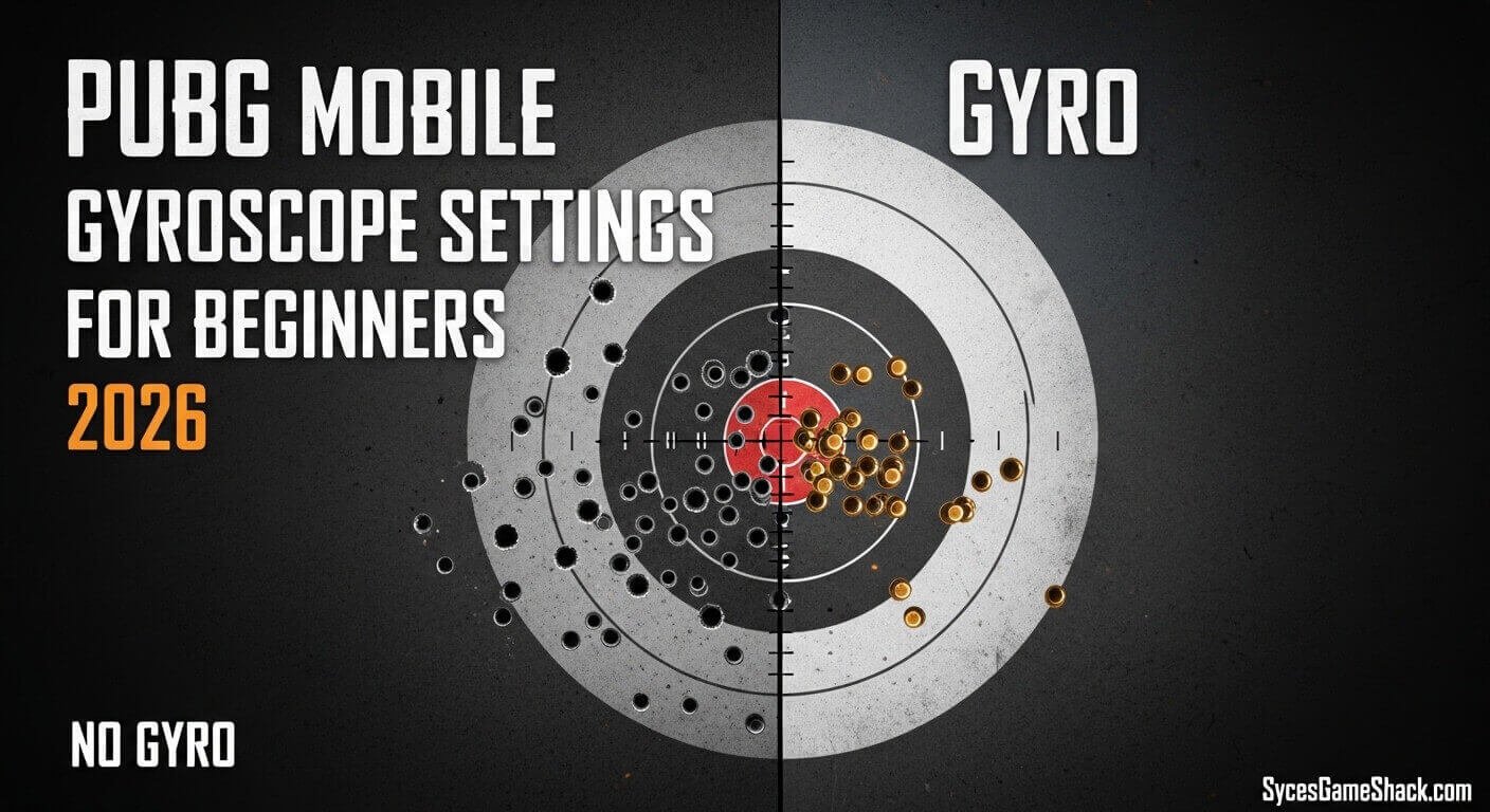 PUBG Mobile Gyroscope Settings for Beginners 2026