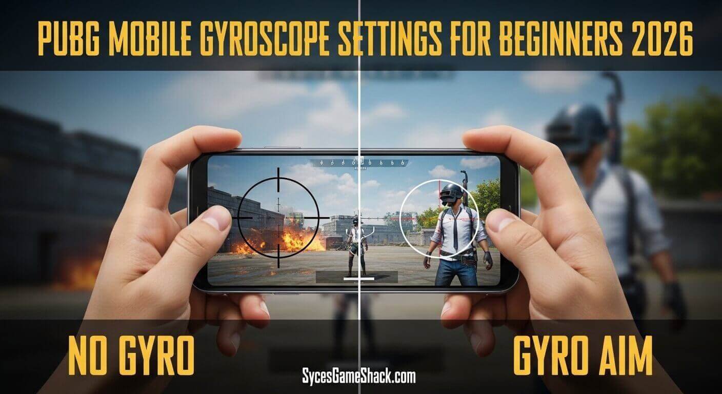 PUBG Mobile Gyroscope Settings for Beginners 2026