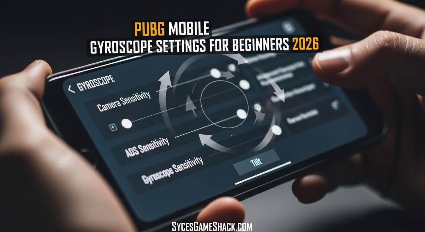 PUBG Mobile Gyroscope Settings for Beginners 2026
