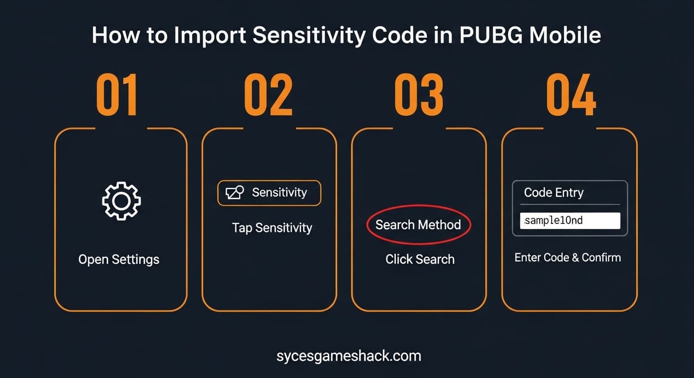 PUBG Mobile sensitivity settings 2026