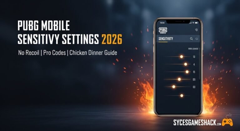 PUBG Mobile sensitivity settings 2026