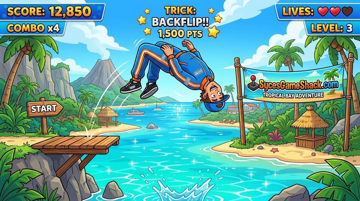 Backflip Dive 3D Unblocked