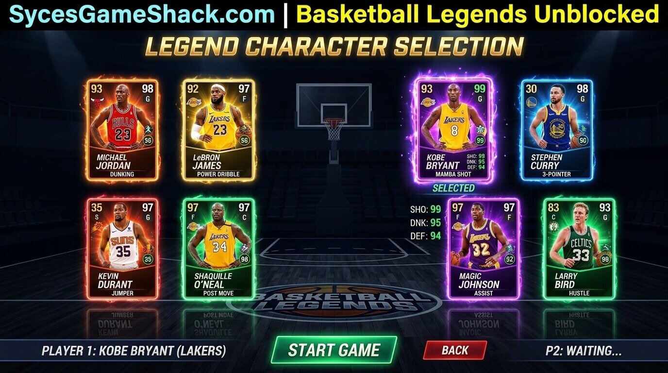 Basketball Legends Unblocked