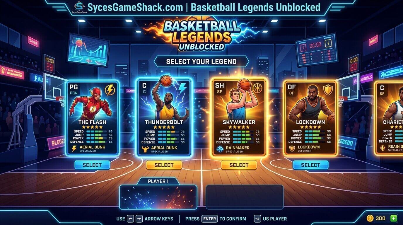 Basketball Legends Unblocked
