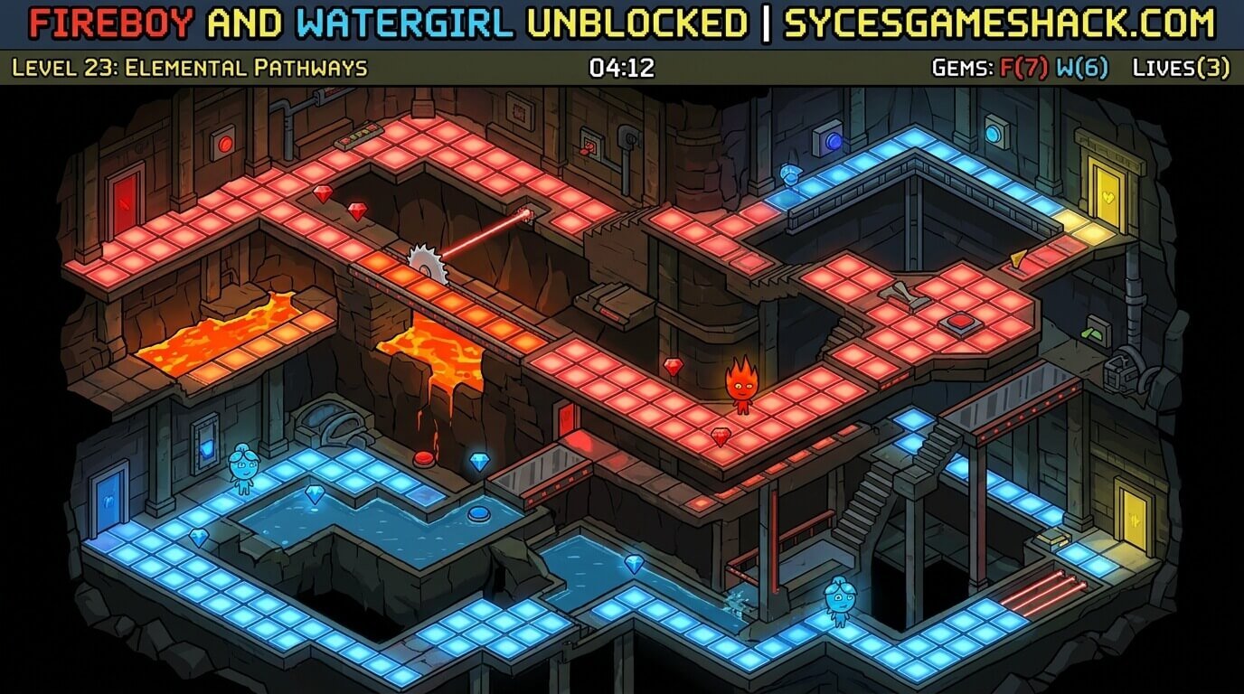 Fireboy and Watergirl Unblocked