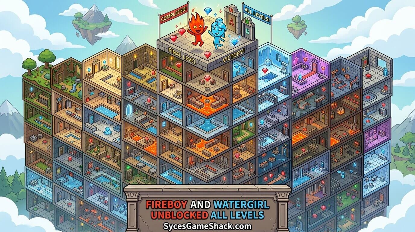 Fireboy and Watergirl Unblocked All Levels