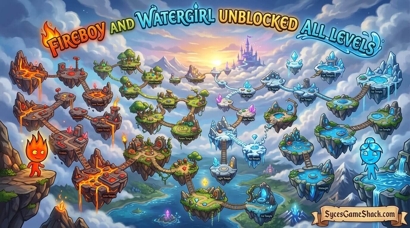 Fireboy and Watergirl Unblocked All Levels