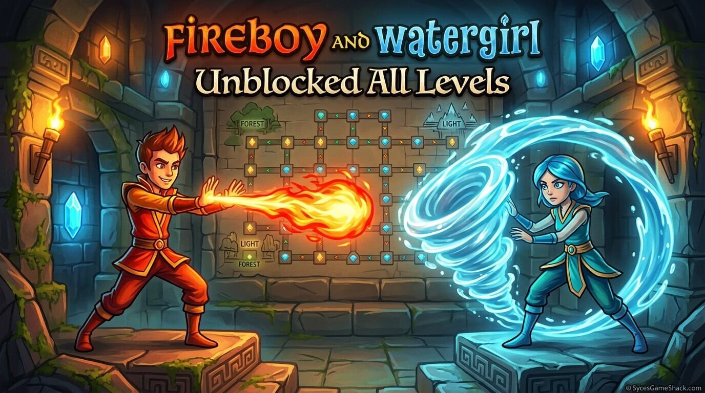 Fireboy and Watergirl Unblocked All Levels