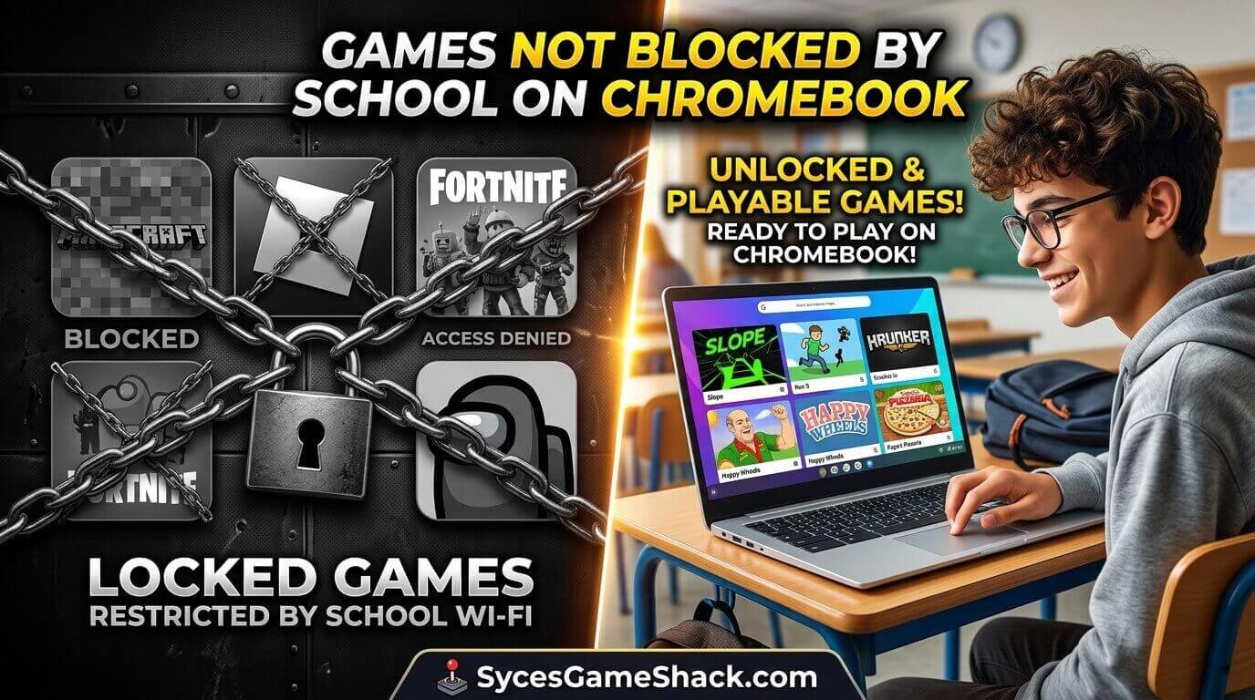 Games Not Blocked by School on Chromebook