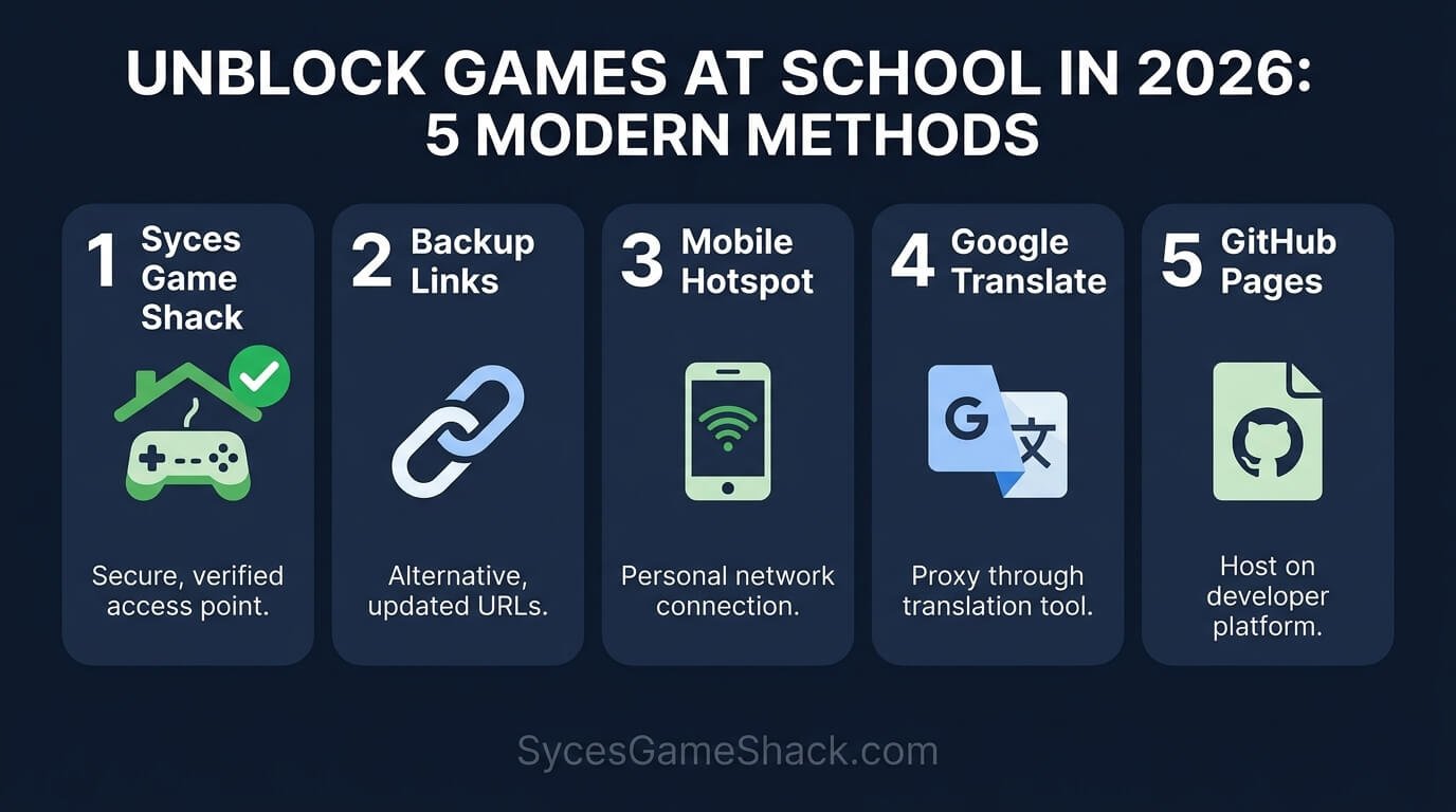 How to Unblock Games at School 2026