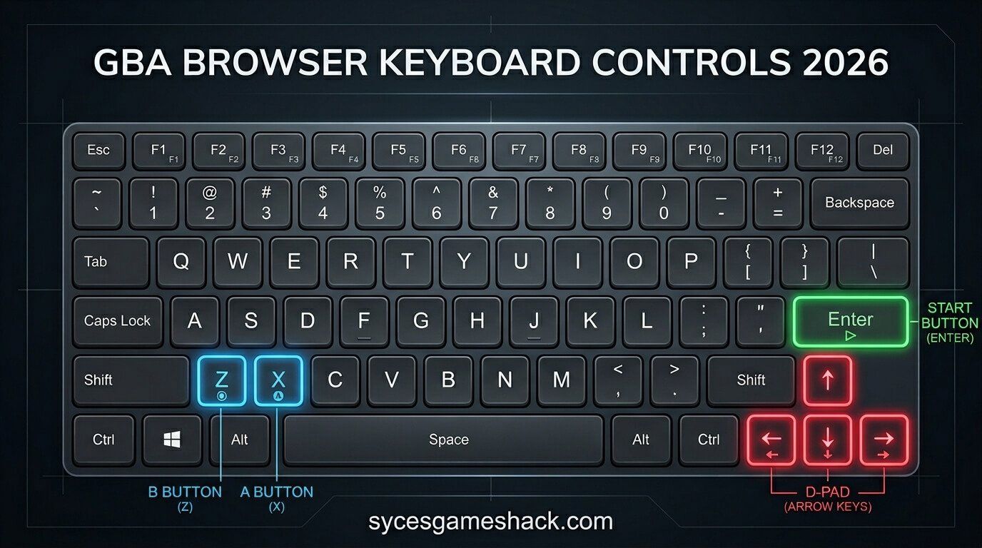GBA Emulator Browser School 2026