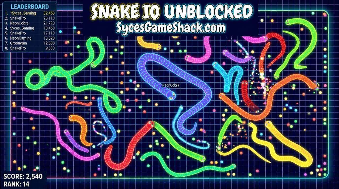 Snake IO Unblocked