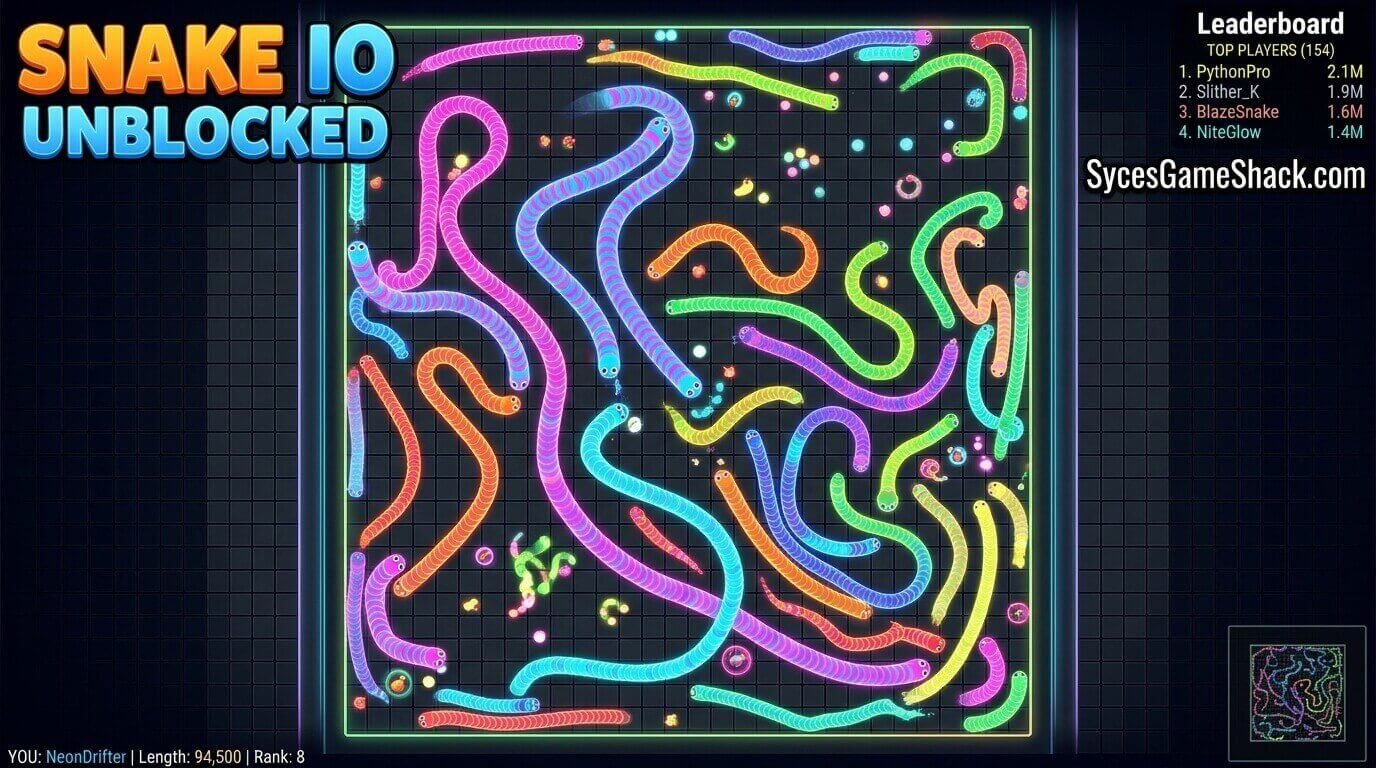 Snake IO Unblocked