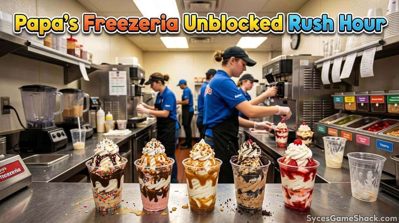 Papa's Freezeria Unblocked