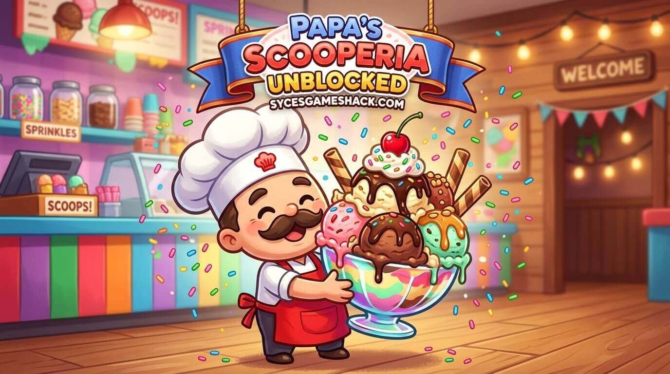 Papa's Scooperia Unblocked