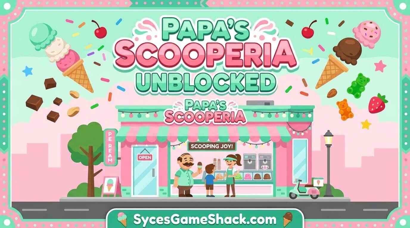 Papa's Scooperia Unblocked