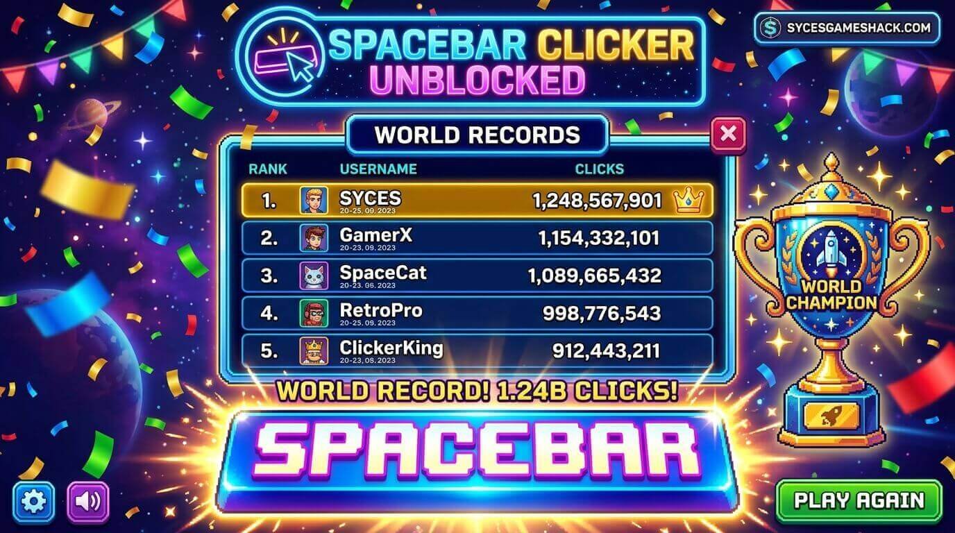 Spacebar Clicker Unblocked