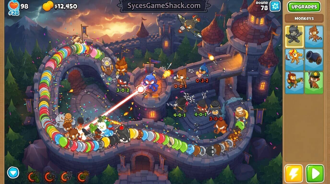 Bloons Tower Defense Unblocked