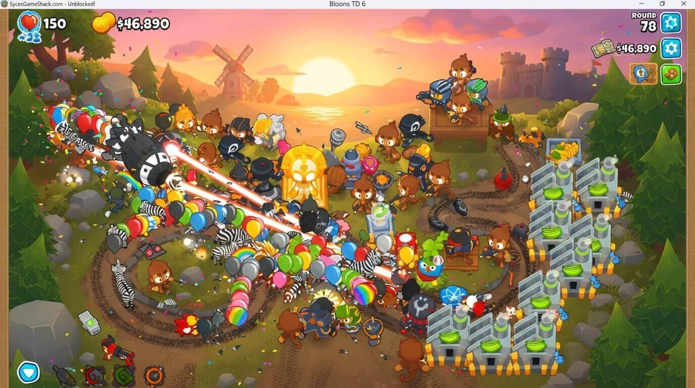 Bloons Tower Defense Unblocked