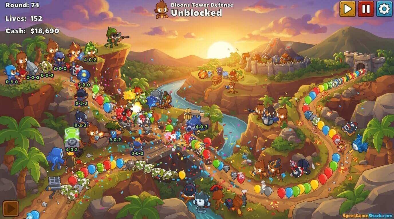Bloons Tower Defense Unblocked