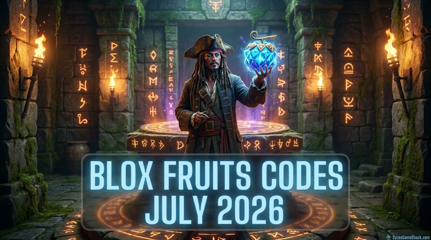 Blox Fruits Codes July 2026