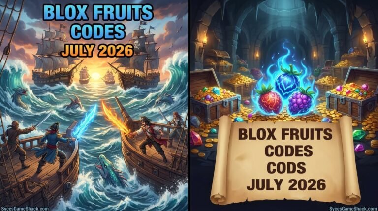Blox Fruits Codes July 2026