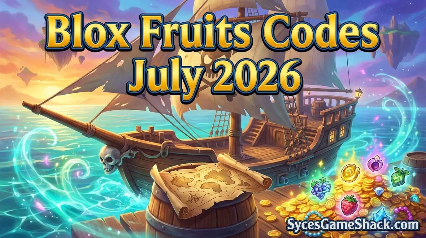 Blox Fruits Codes July 2026