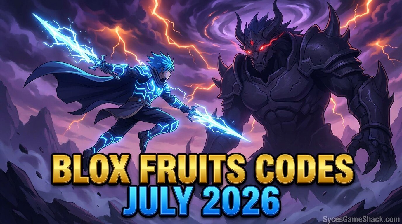 Blox Fruits Codes July 2026
