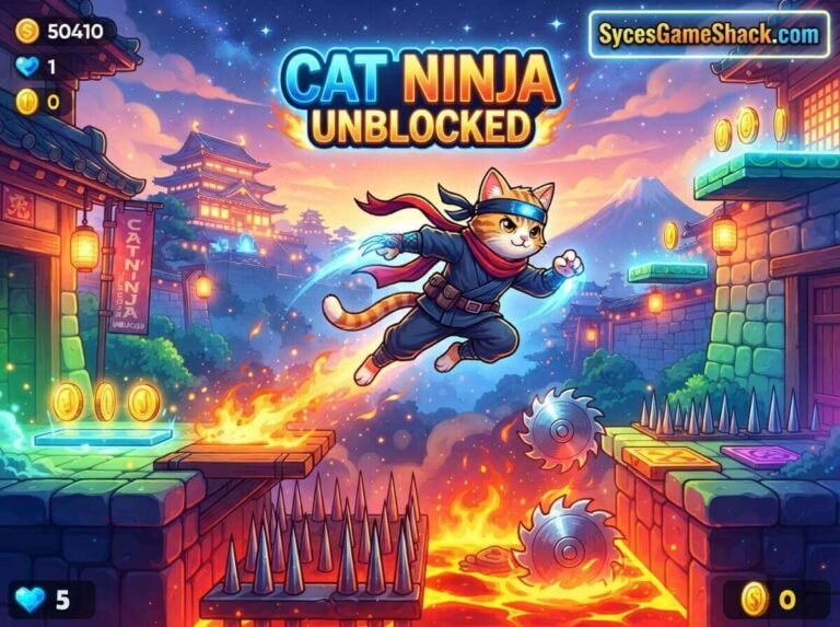 Cat Ninja Unblocked | Play Free at School No Download 2026
