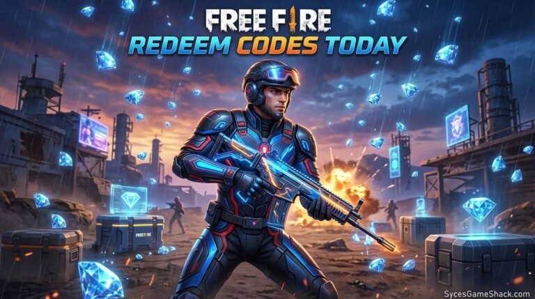 Free Fire Redeem Codes Today
