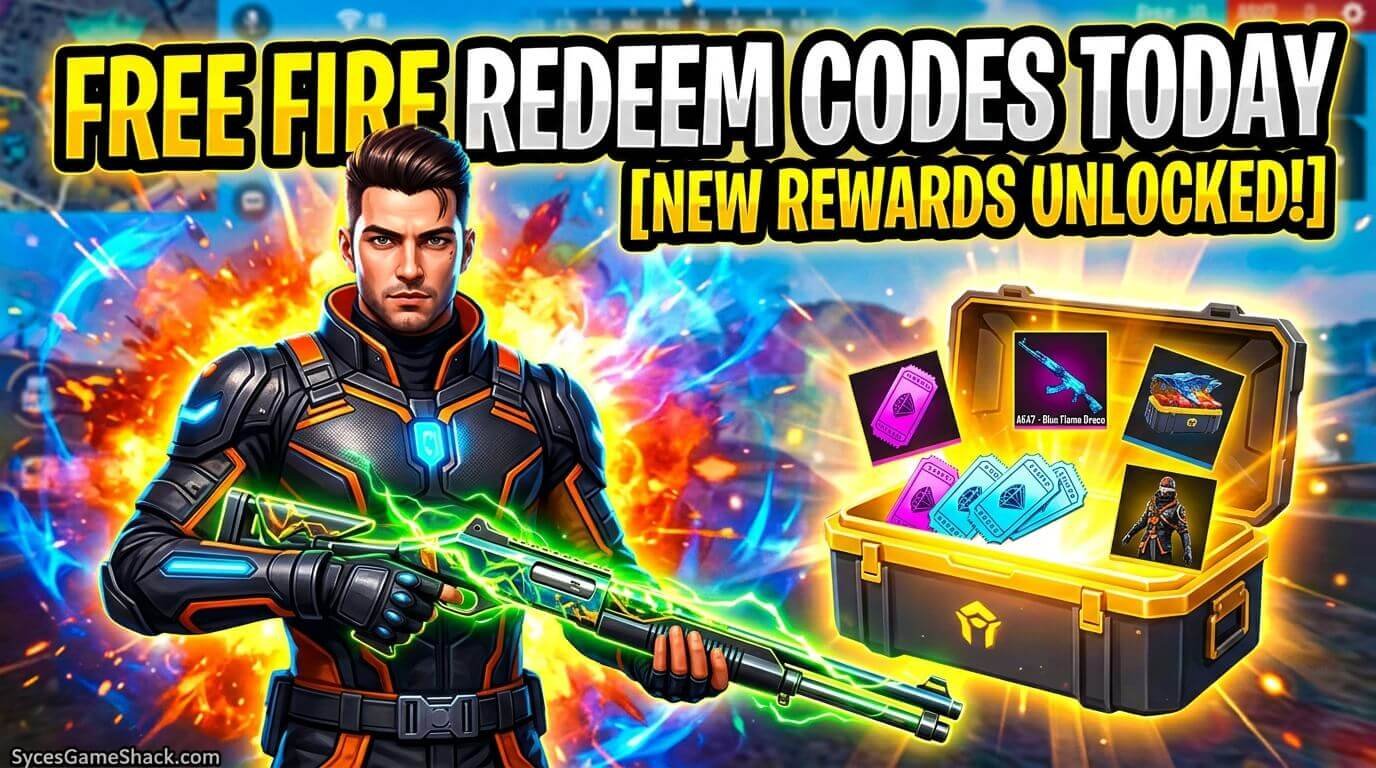 Free Fire Redeem Codes Today