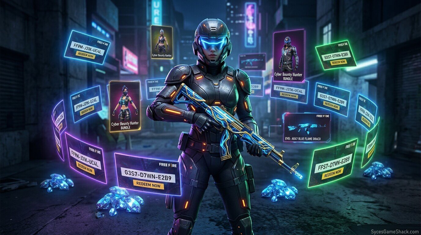 Free Fire Redeem Codes Today
