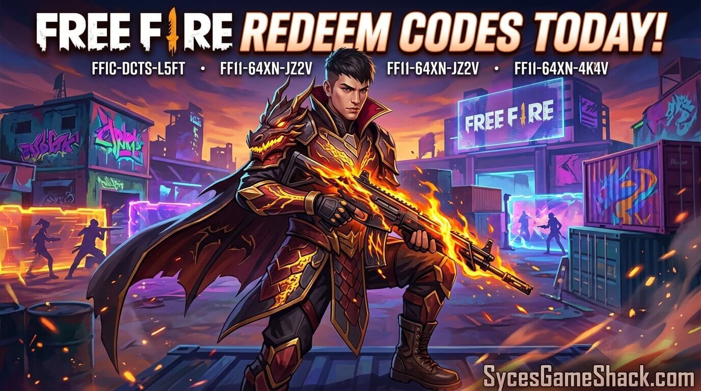 Free Fire Redeem Codes Today