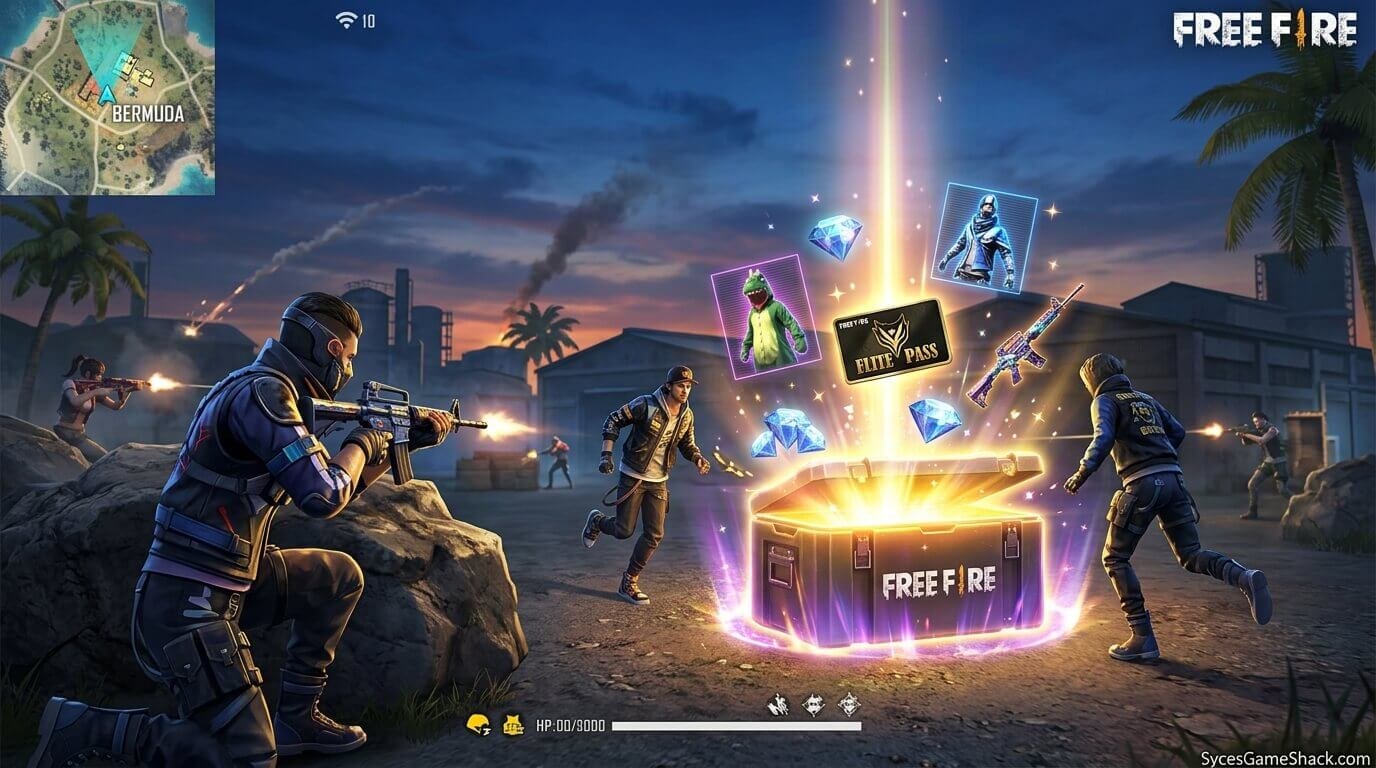 Free Fire Redeem Codes Today